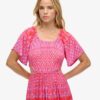 Bedrucktes Midi-Kleid mit Cut-outs Bedrucktes Midi-Kleid mit Cut-outs