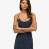 Bedrucktes Midi-Kleid mit Knopfleiste Bedrucktes Midi-Kleid mit Knopfleiste