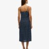 Bedrucktes Midi-Kleid mit Knopfleiste Bedrucktes Midi-Kleid mit Knopfleiste