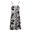 Bedrucktes Midi-Kleid mit Knopfleiste Bedrucktes Midi-Kleid mit Knopfleiste