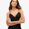 Bedrucktes Midi-Slip-Cami-Kleid