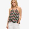 Bedrucktes Strand-Halter-Oberteil