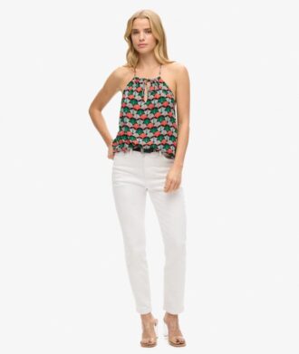 Bedrucktes Strand-Halter-Oberteil