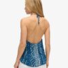 Bedrucktes Strand-Halter-Oberteil Bedrucktes Strand-Halter-Oberteil