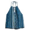 Bedrucktes Strand-Halter-Oberteil Bedrucktes Strand-Halter-Oberteil