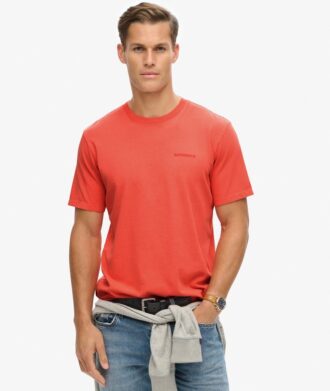 Überfärbtes Logo-T-Shirt in lockerer Passform