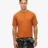 Überfärbtes Slub-Marl-T-Shirt Überfärbtes Slub-Marl-T-Shirt