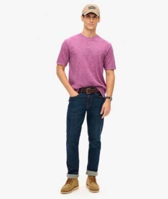 Überfärbtes Slub-Marl-T-Shirt
