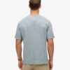 Überfärbtes Slub-Marl-T-Shirt Überfärbtes Slub-Marl-T-Shirt