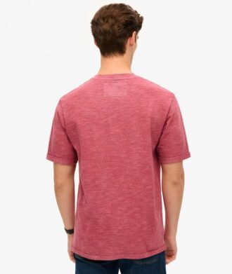 Überfärbtes Slub-Marl-T-Shirt