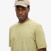 Überfärbtes Slub-Marl-T-Shirt Überfärbtes Slub-Marl-T-Shirt