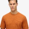 Überfärbtes Slub-Marl-T-Shirt Überfärbtes Slub-Marl-T-Shirt