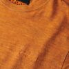 Überfärbtes Slub-Marl-T-Shirt Überfärbtes Slub-Marl-T-Shirt