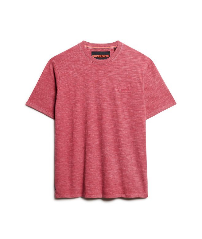 Überfärbtes Slub-Marl-T-Shirt Überfärbtes Slub-Marl-T-Shirt