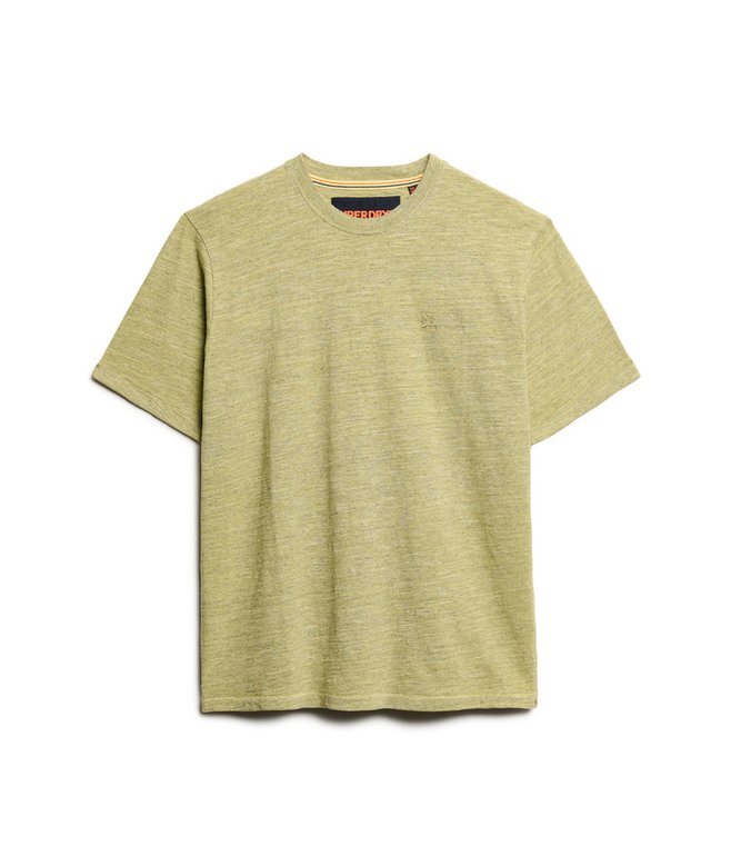 Überfärbtes Slub-Marl-T-Shirt Überfärbtes Slub-Marl-T-Shirt