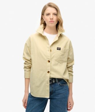 Übershirt aus grobem Cord Übershirt aus grobem Cord