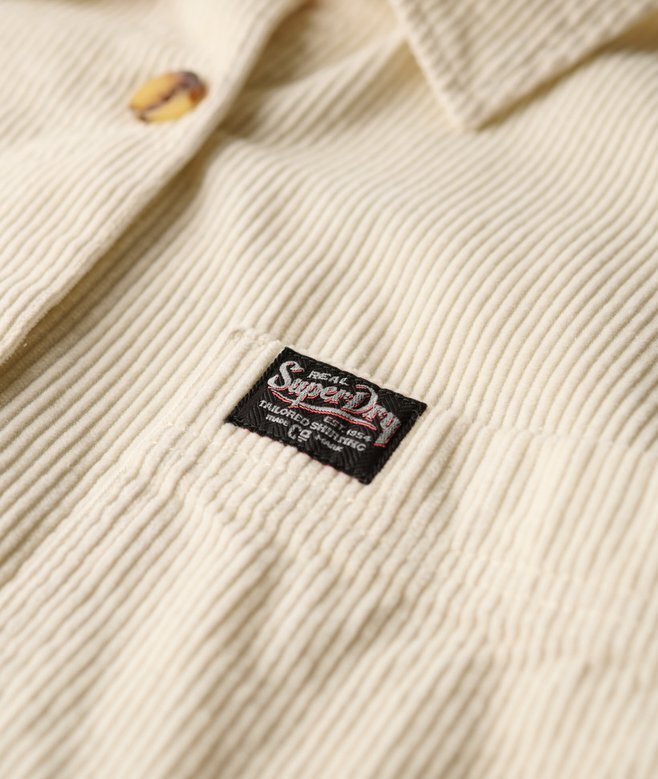 Übershirt aus grobem Cord Übershirt aus grobem Cord