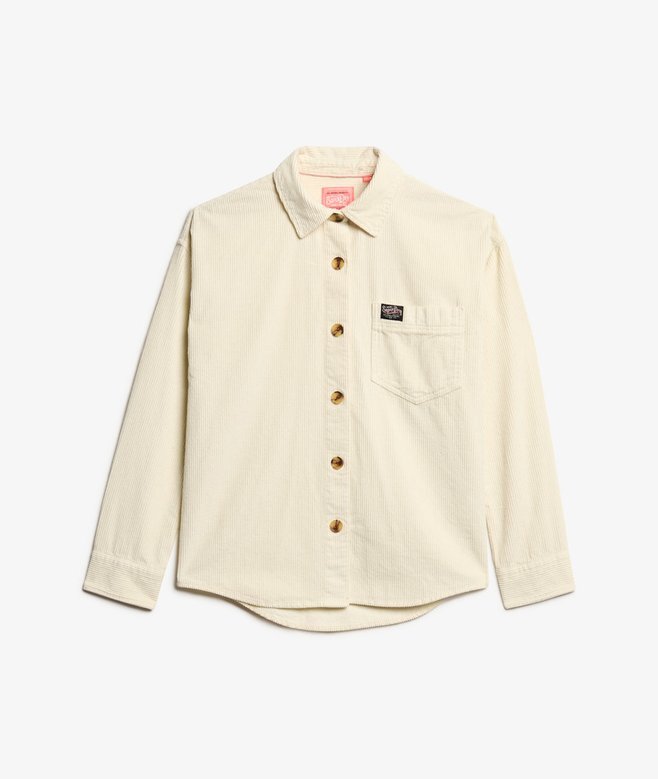 Übershirt aus grobem Cord Übershirt aus grobem Cord