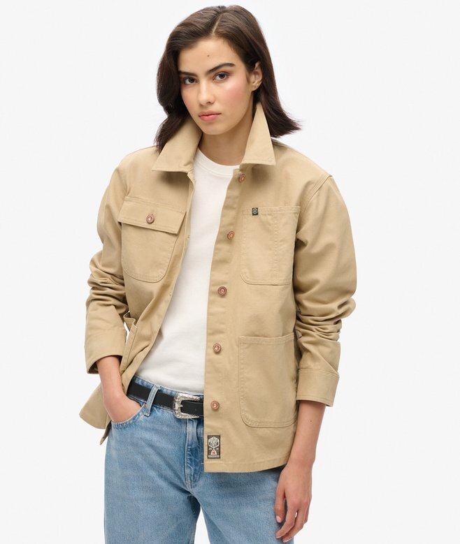 Bestickte Arbeitsjacke Bestickte Arbeitsjacke