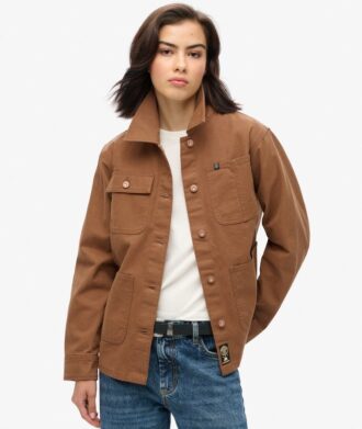 Bestickte Arbeitsjacke