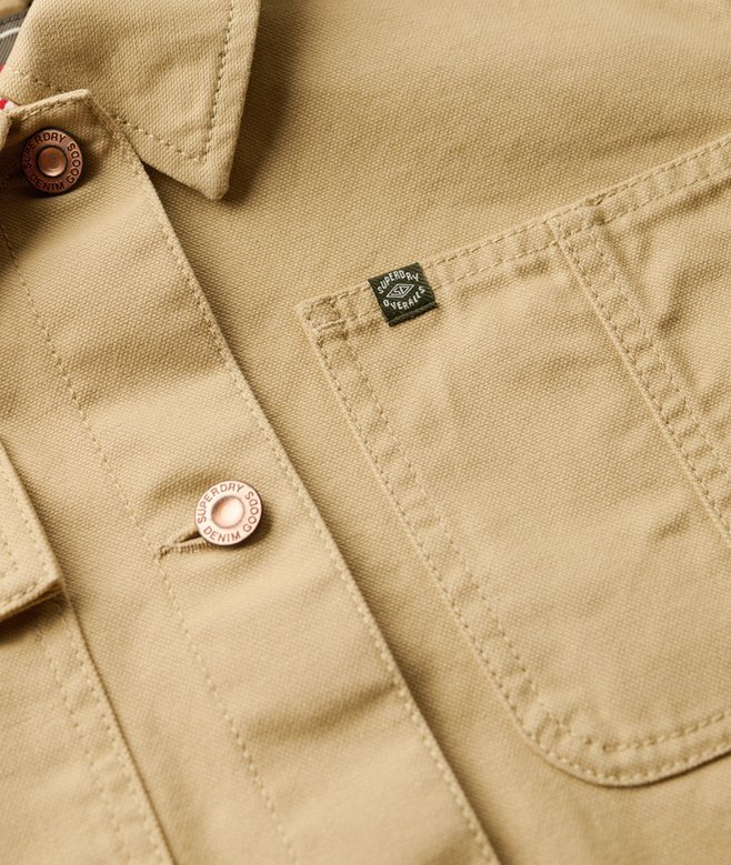 Bestickte Arbeitsjacke Bestickte Arbeitsjacke