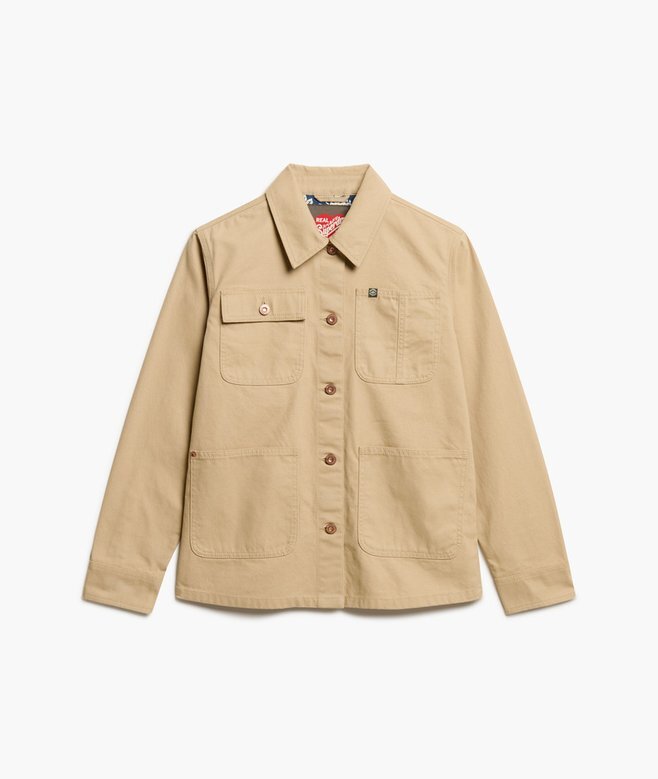 Bestickte Arbeitsjacke Bestickte Arbeitsjacke