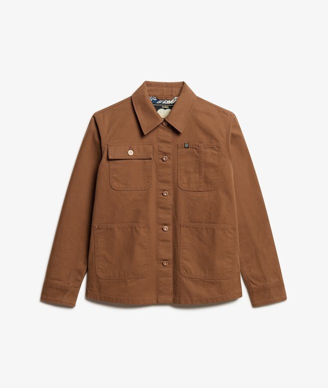 Bestickte Arbeitsjacke Bestickte Arbeitsjacke
