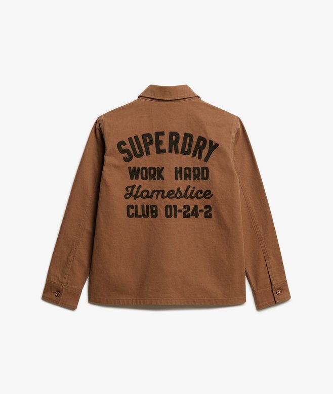 Bestickte Arbeitsjacke Bestickte Arbeitsjacke