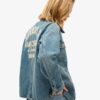 Bestickte Denim-Arbeitsjacke Bestickte Denim-Arbeitsjacke