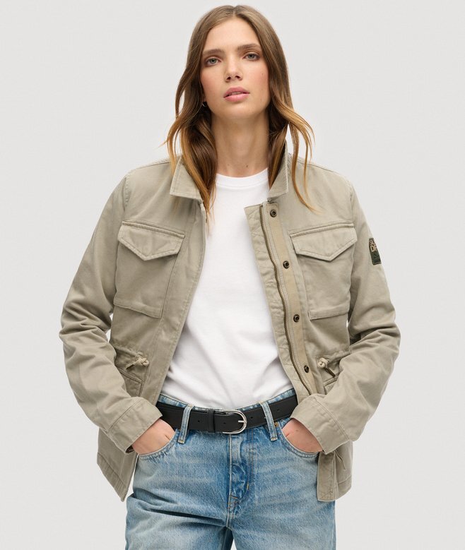 Bestickte M65-Militärjacke Bestickte M65-Militärjacke