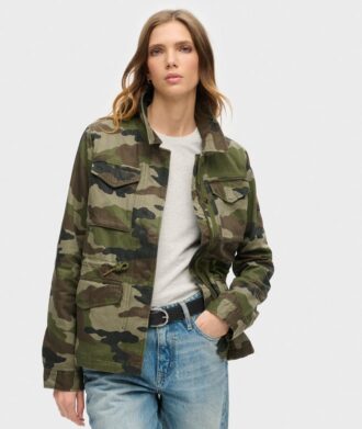 Bestickte M65-Militärjacke