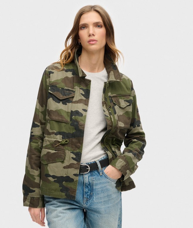 Bestickte M65-Militärjacke Bestickte M65-Militärjacke