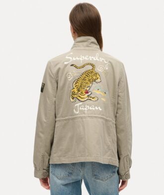 Bestickte M65-Militärjacke