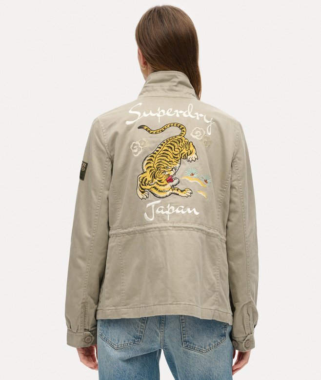 Bestickte M65-Militärjacke Bestickte M65-Militärjacke