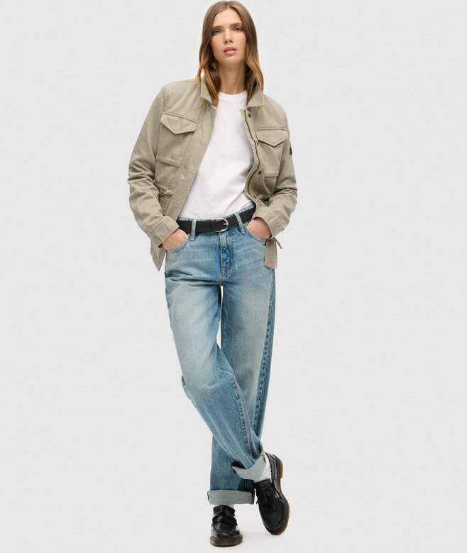 Bestickte M65-Militärjacke Bestickte M65-Militärjacke