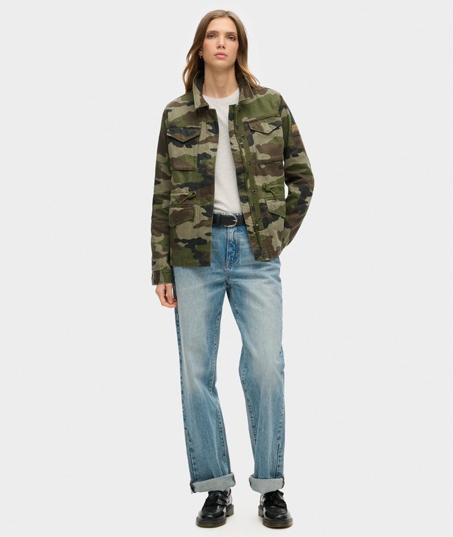 Bestickte M65-Militärjacke Bestickte M65-Militärjacke