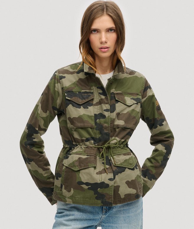 Bestickte M65-Militärjacke Bestickte M65-Militärjacke