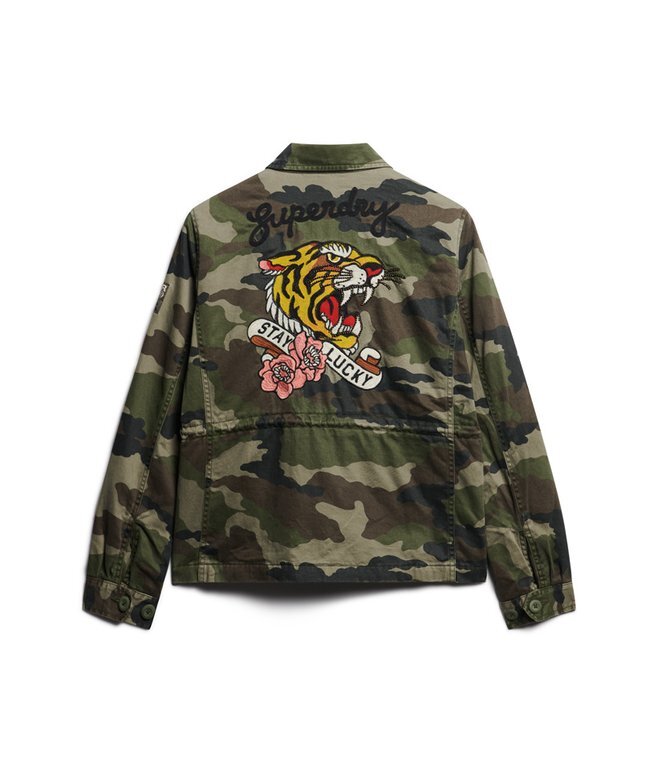 Bestickte M65-Militärjacke Bestickte M65-Militärjacke