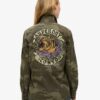 Bestickte Military-Feldjacke Bestickte Military-Feldjacke