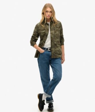 Bestickte Military-Feldjacke