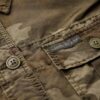 Bestickte Military-Feldjacke Bestickte Military-Feldjacke