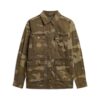 Bestickte Military-Feldjacke Bestickte Military-Feldjacke