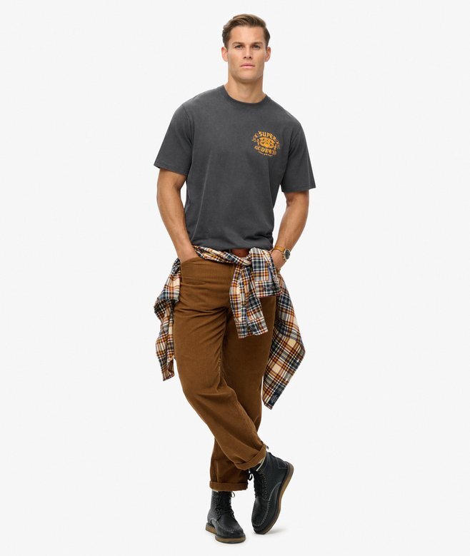 Biker Rock Graphic Loose T-Shirt Biker Rock Graphic Loose T-Shirt