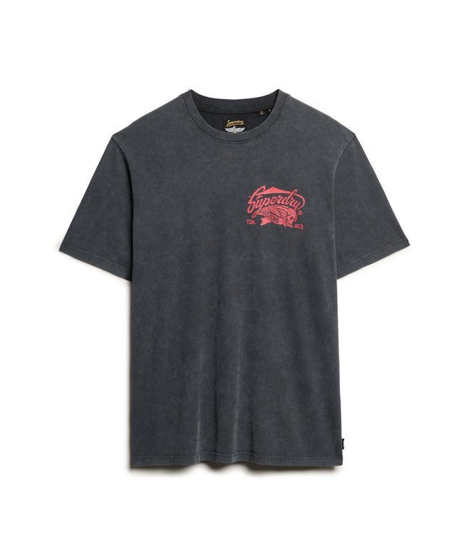Biker Rock Graphic Loose T-Shirt Biker Rock Graphic Loose T-Shirt
