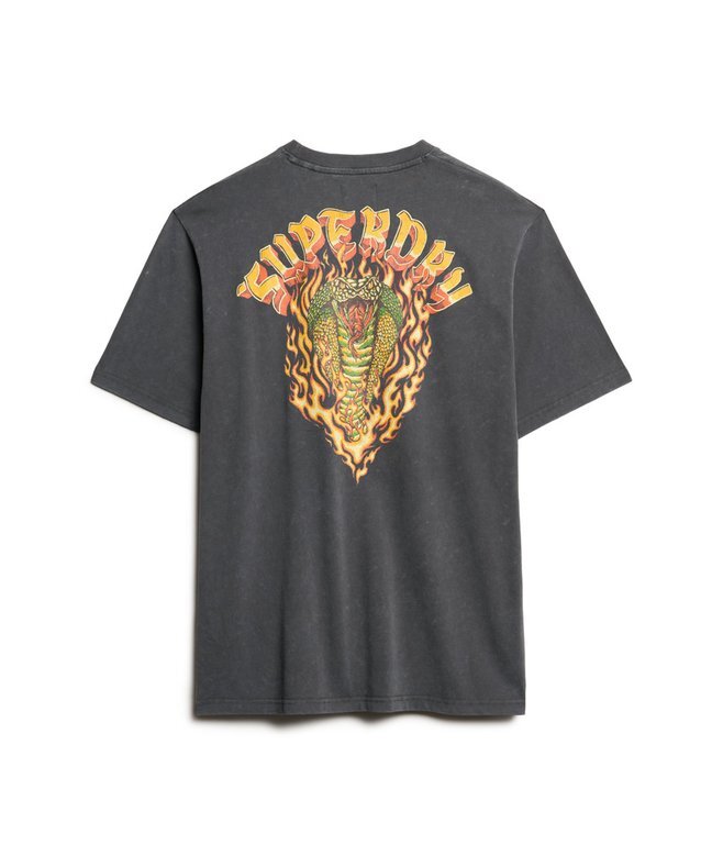 Biker Rock Graphic Loose T-Shirt Biker Rock Graphic Loose T-Shirt