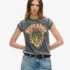 Biker-Rock-T-Shirt mit Grafik Biker-Rock-T-Shirt mit Grafik