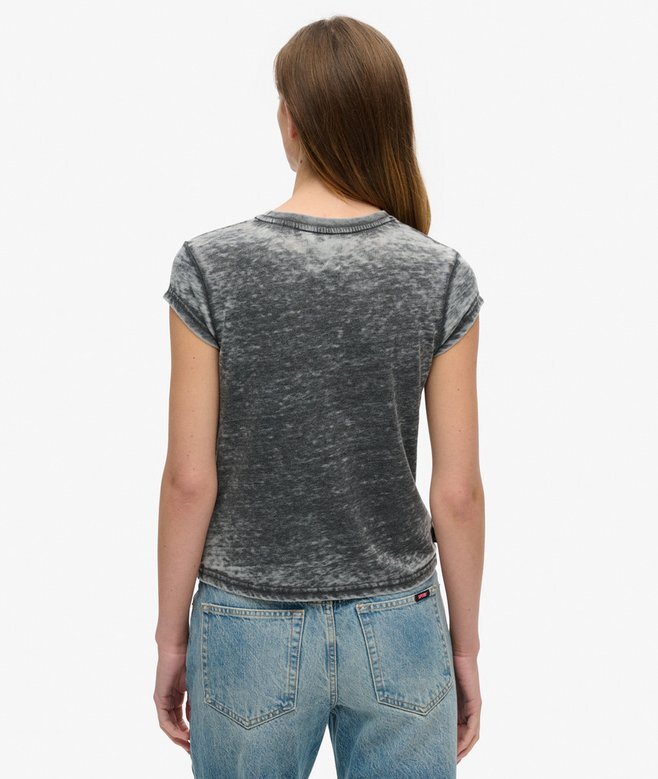 Biker-Rock-T-Shirt mit Grafik Biker-Rock-T-Shirt mit Grafik