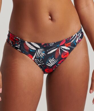 Bikini-Slip mit Rüschen aus recyceltem Material