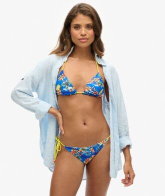 Bikini-Slip mit seitlichen Bändern