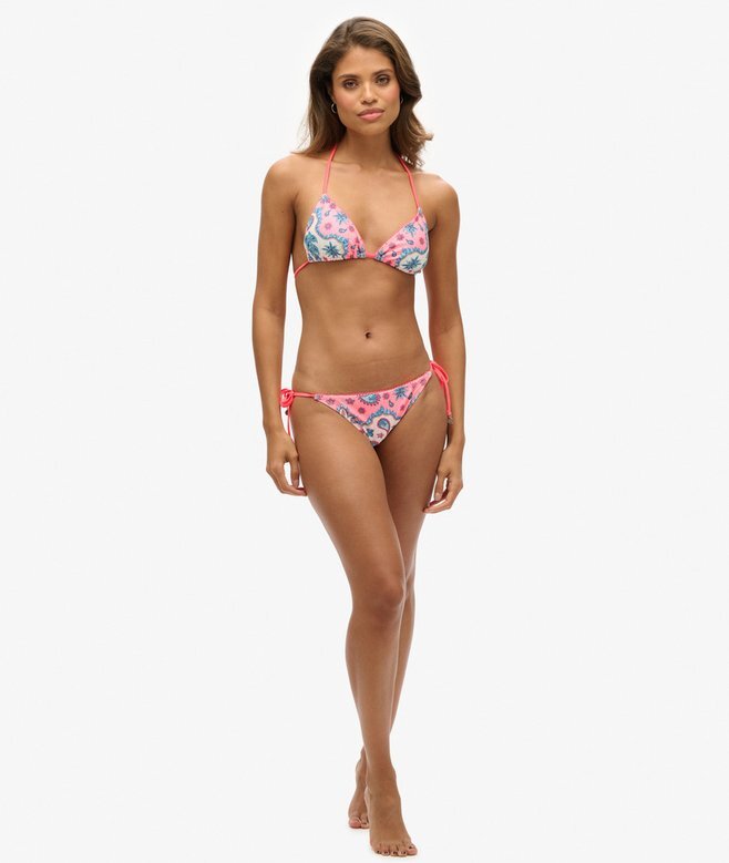 Bikini-Slip mit seitlichen Bändern Bikini-Slip mit seitlichen Bändern